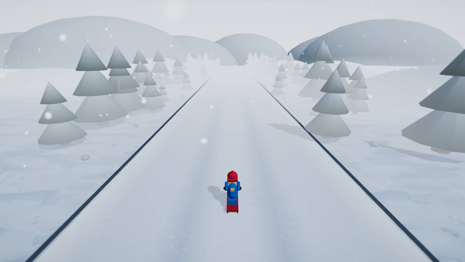 雪国ワールドのプレイ画面